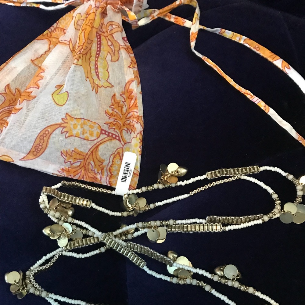 Annouk Golden Rope Necklace Roberta Roller Rabbit - Picture 2 of 3